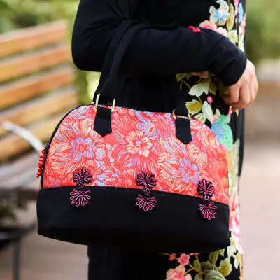 New Floral embroidery Women Cute Shopping bags!Hot handmade embroidered shoulder&ampHandbags All-match day clutch Canvas Handbags | Багаж и