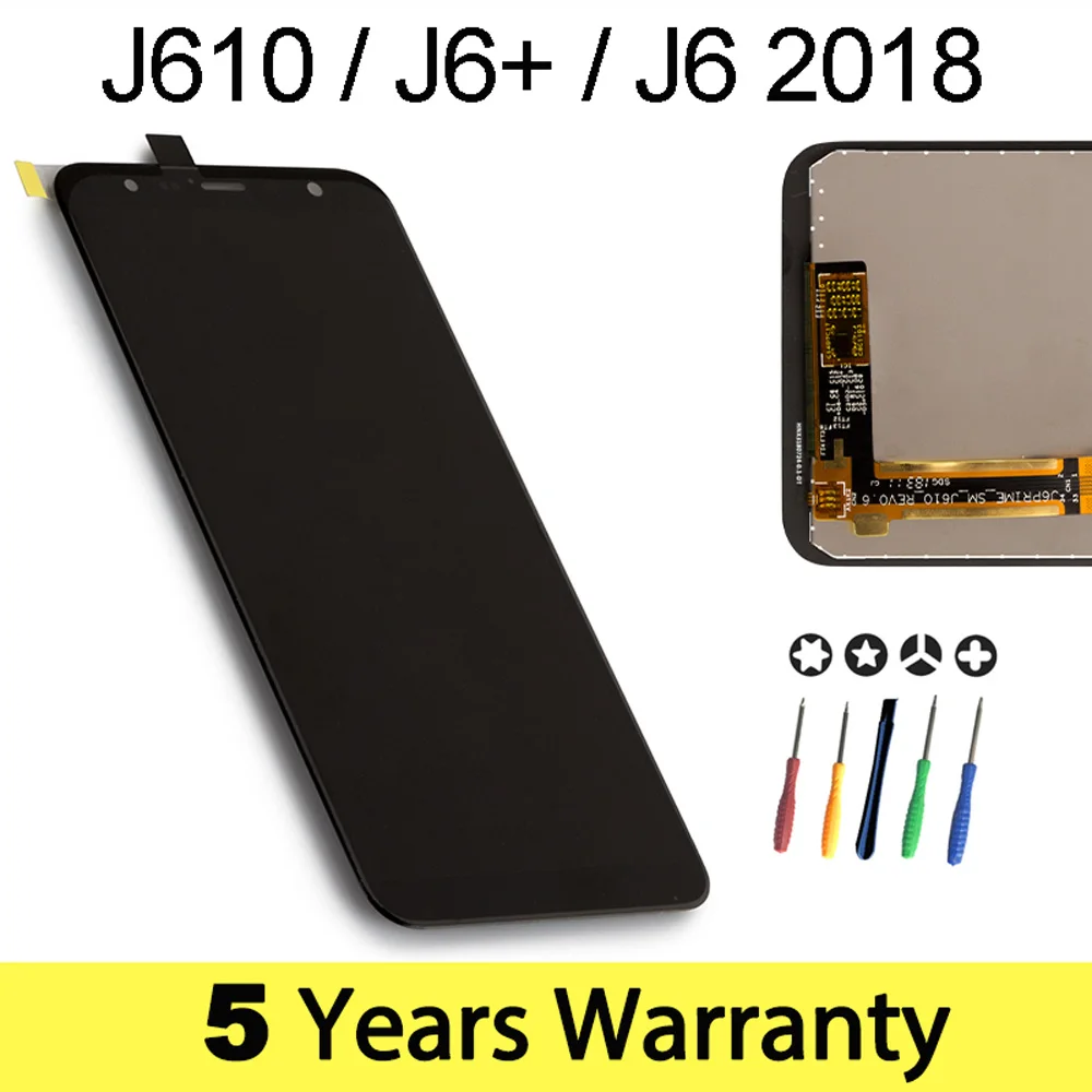 Оригинальный Новый ЖК дисплей для Samsung J610 сенсорный экран SM J610F оптовая продажа J6
