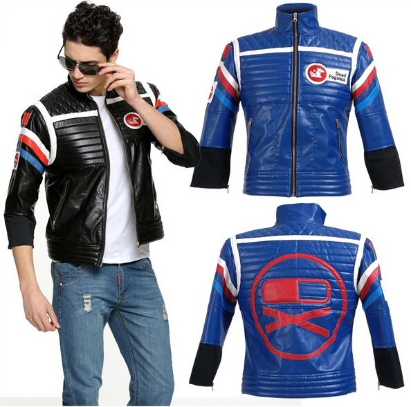 

My Chemical Romance Poison Pleather Jacket Party Fashion Rock Coat Halloween Cosplay Costume For Men Custom