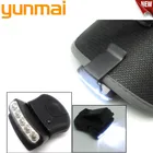 Новинка 2018, 5 светодиодных ламп, светильник ЛОБНЫЙ фонарь для велосипеда, фонарь, фонарь головного света, Головной фонарь, водонепроницаемый светильник онарь внутри батареи CR2032, S17