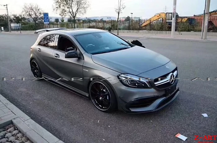 Z-ART углеродное волокно тюнинг-пакет для Mercedes-AMG A45 2014-2016 aerokit ремонт AMG | Автомобили