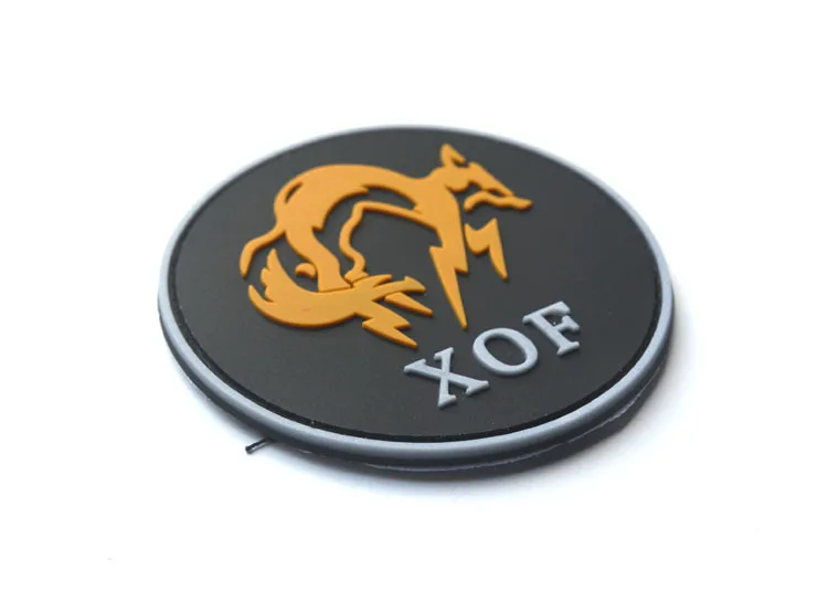 3D ПВХ MGS патч металлическая Шестерня Твердые патч XOF спецназ патч BadgeThe охотник за головами нашивки американская президентская