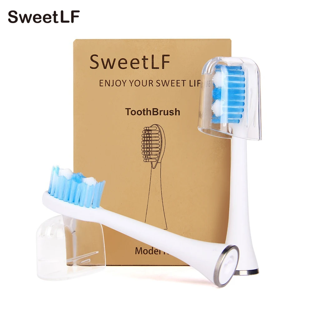 2 шт. сменные насадки для электрической зубной щетки|Детали приборов личной