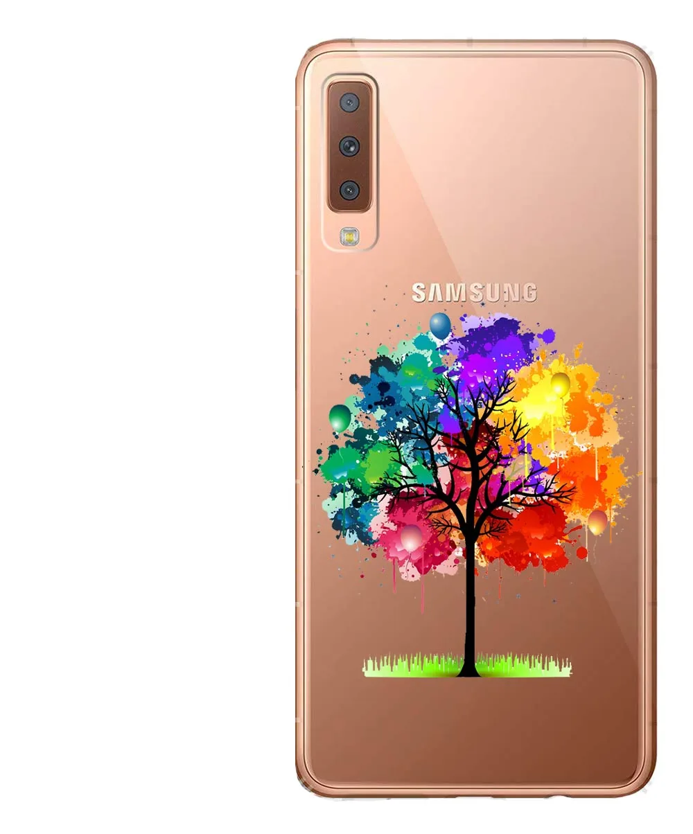 Для Samsung A7 2018 A750 A750F чехол 6 0 дюймов Мягкий силиконовый для телефона Galaxy A6 A8 Plus с