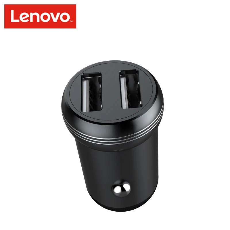 Lenovo HC11 BLK автомобильное зарядное устройство для мобильного телефона DC5V 3.4A