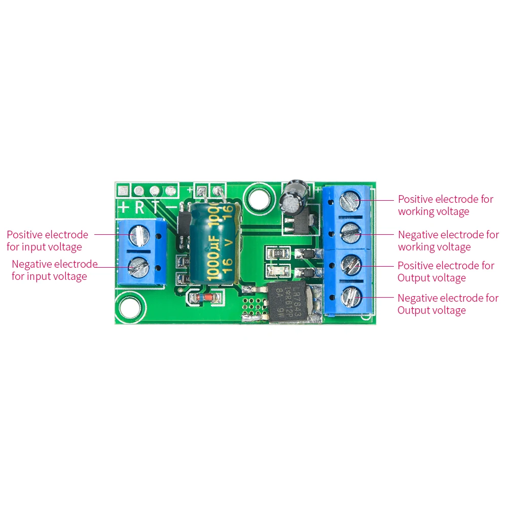 Мини Повышающий Модуль преобразователя Напряжения переменного тока 0 ~ 5V. Плата