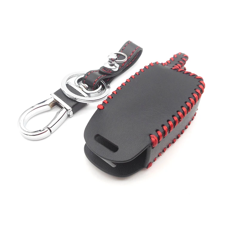 Starline A9 A6 LCD Remote Controller Keychain Genuine Leather Cover For Two Way Car Alarm StarLine A8 Key Case Holder | Автомобили и