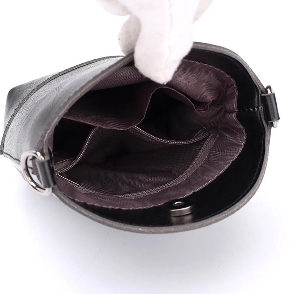 Женская винтажная Сумка Кроссбоди из искусственной кожи маленькая сумка с