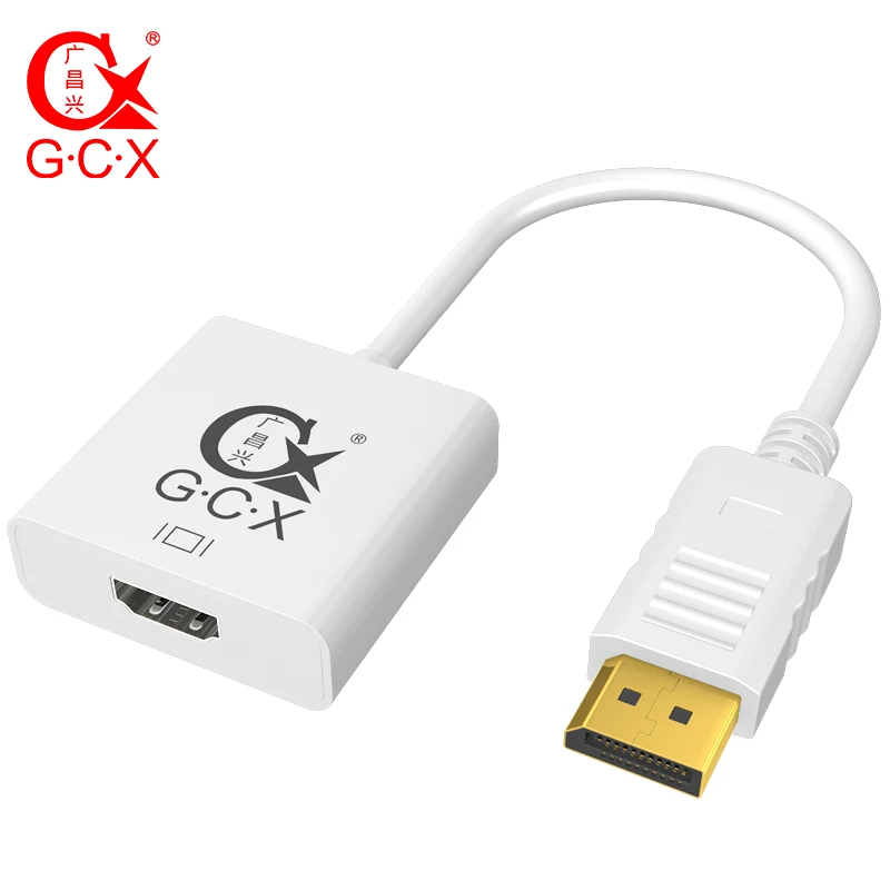 Переходник GCX с порта дисплея на HDMI 1080P Кабель адаптер для ПК и проектора со