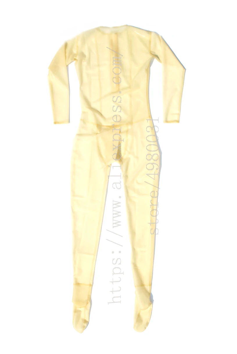 Латексный костюм кошки Zentai толщиной 0 3 мм с ножками Женский латексный вырезом