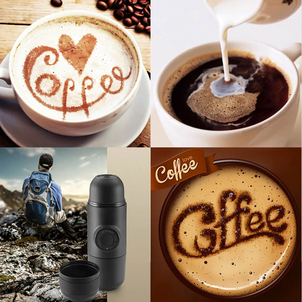 

70ml Manual Coffee Machine Mini Espresso Manually Handheld Pressure Espresso Coffee Machine Pressing Cup