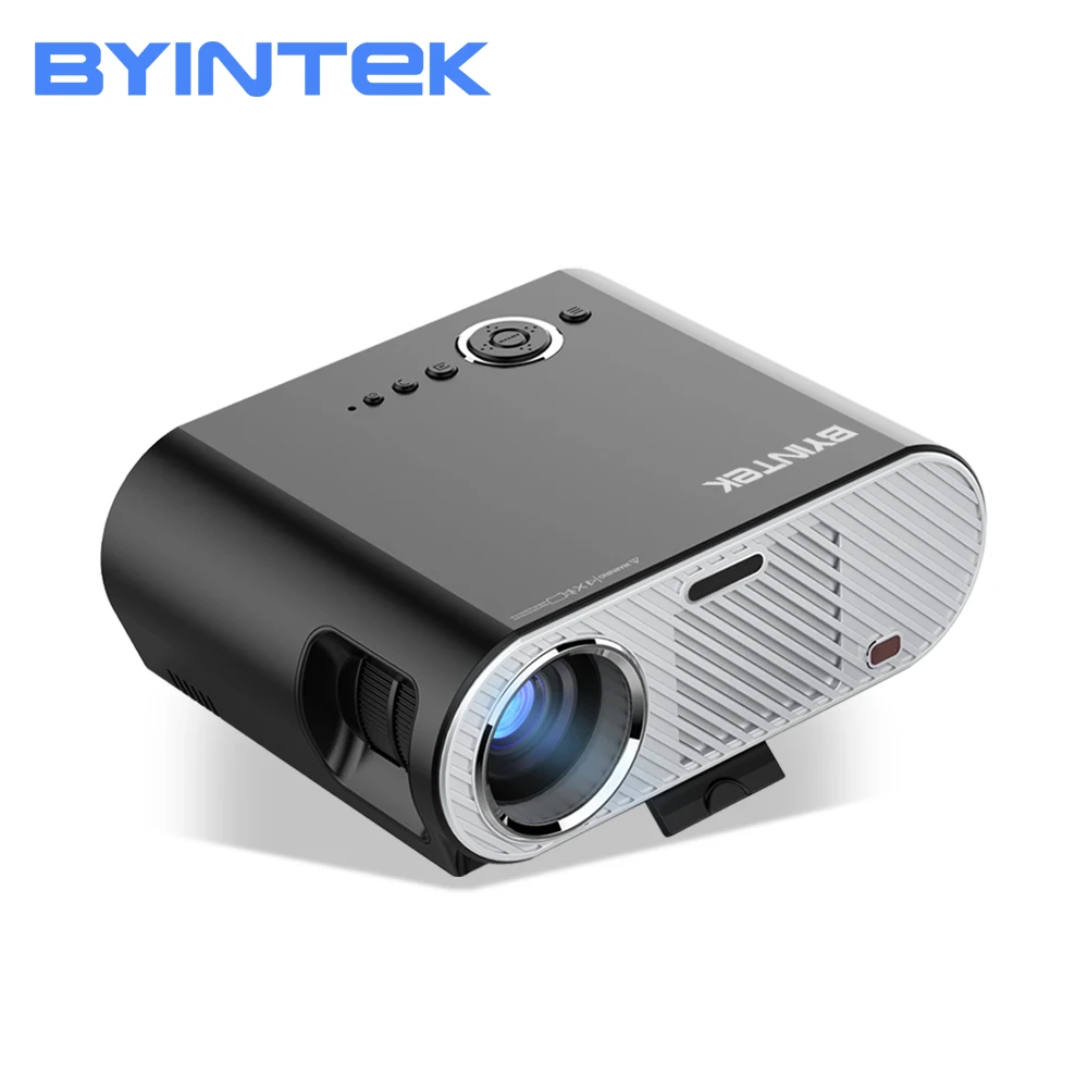 BYINTEK MOON GP90up Full HD видео светодиодный HDMI 1080P домашний кинотеатр проектор|Проекторы