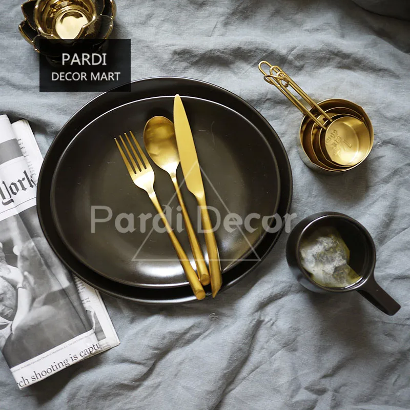 Набор золотых мерных ложек кухонные инструменты из нержавеющей стали для