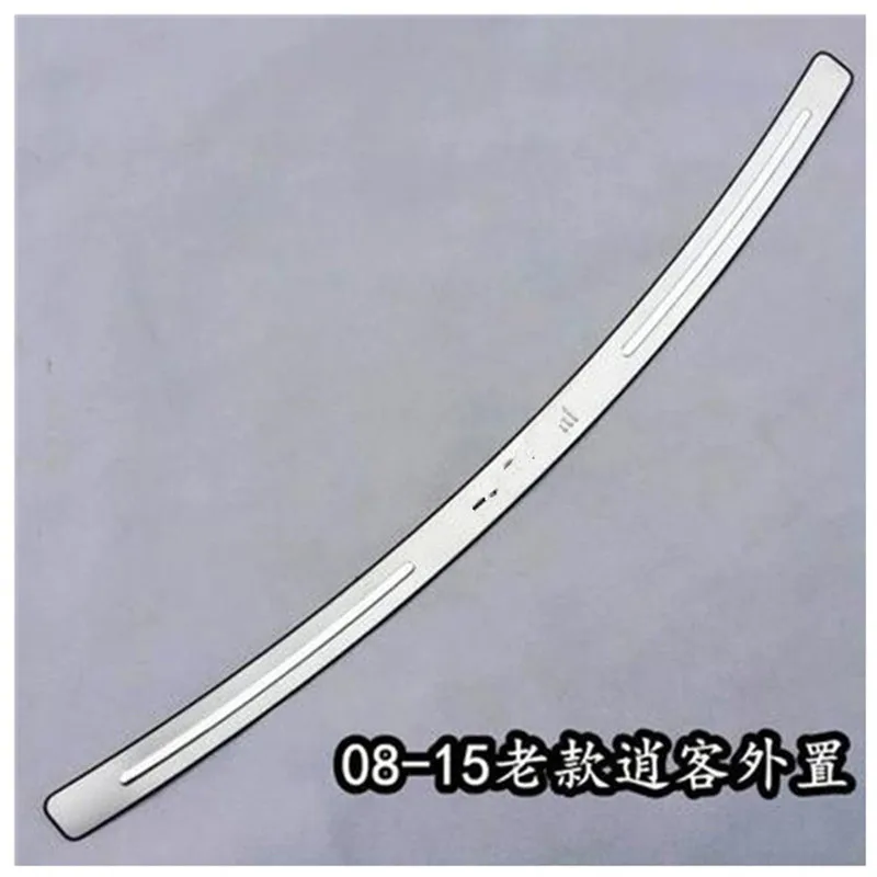 Протектор для заднего бампера из нержавеющей стали Накладка протектора порога