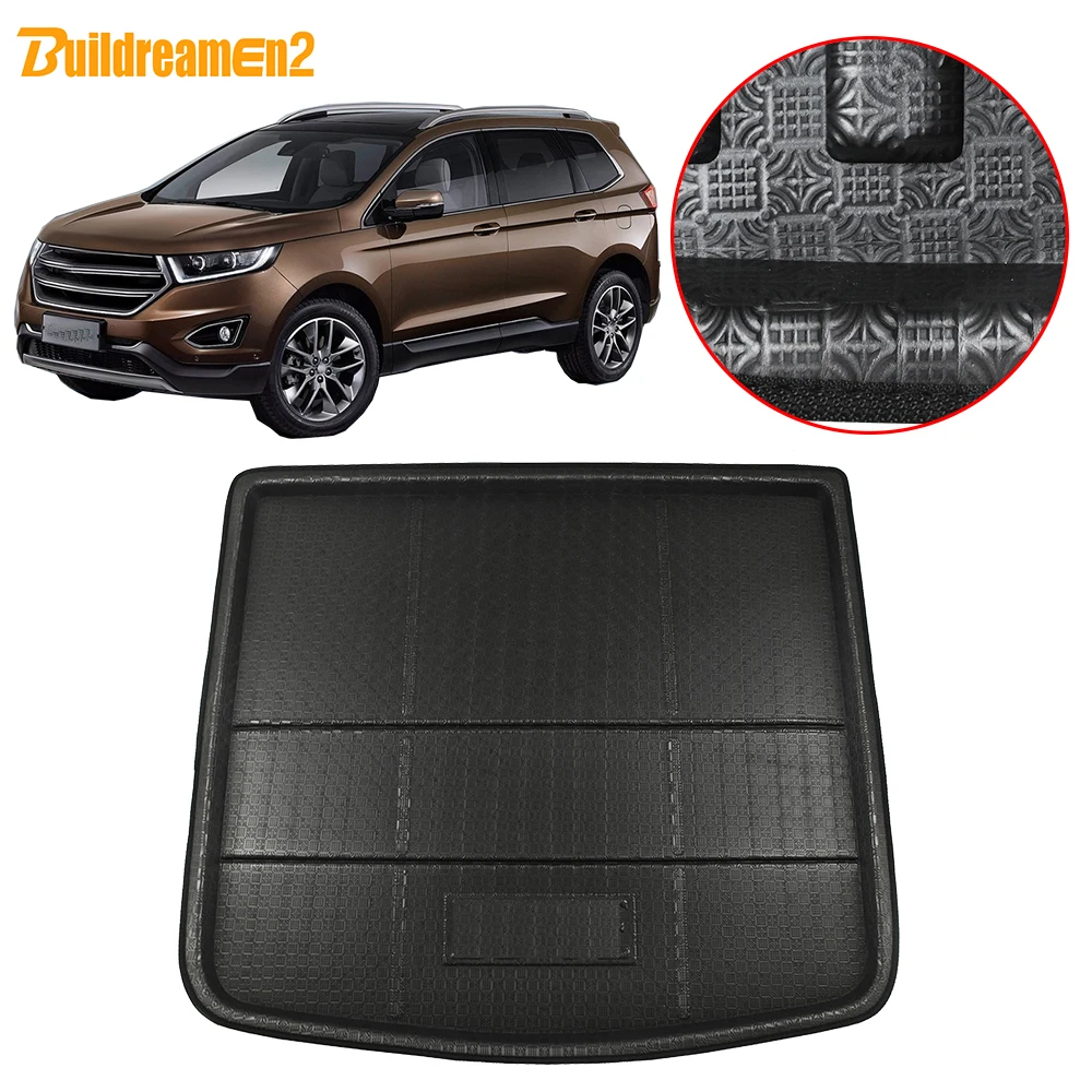 Buildreamen2 для Ford Edge Endura коврик багажника автомобиля напольный поднос сапог защиты
