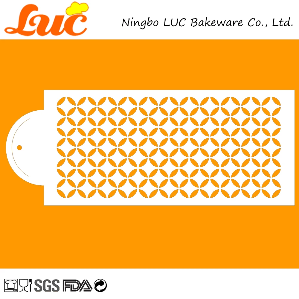 Блестящие трафареты для тортов инструменты украшения гусиные лапки ромашки