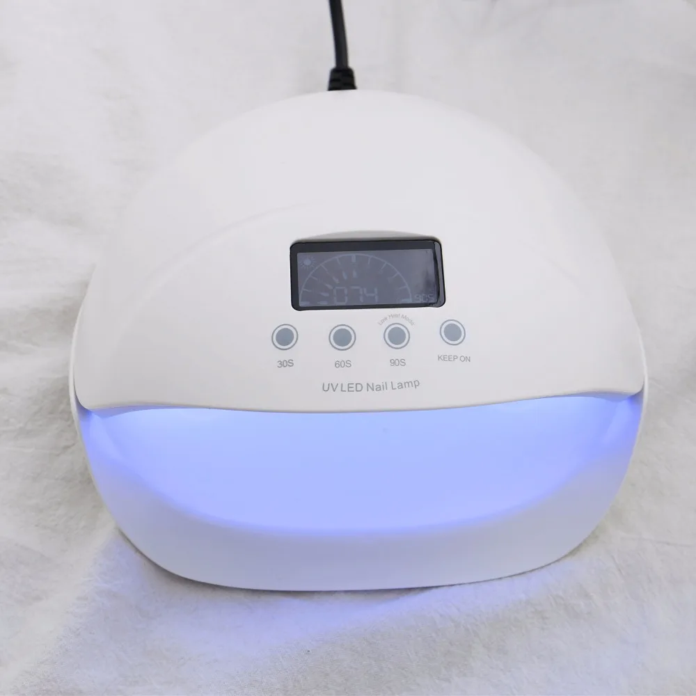 ENNKE Professional 50W LED UV Lamps for Nail Gel Polish Infrared Sensor Double Light Auto Timer Button Dryer Tool 100-240V | Красота и