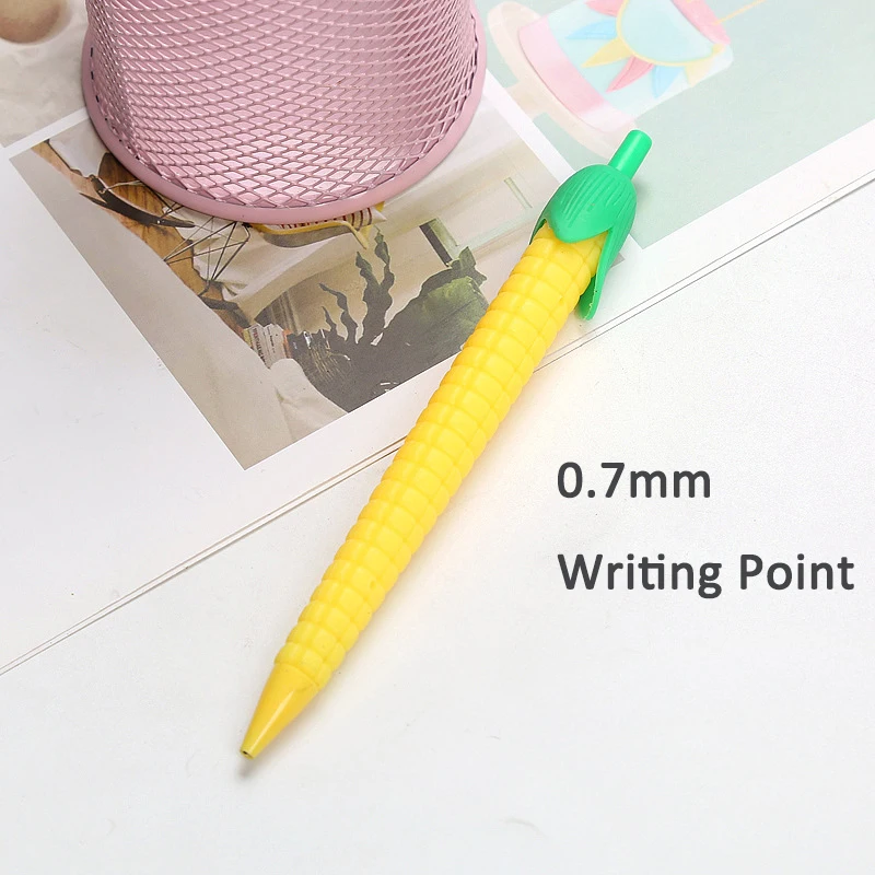 0.7mm Corn EZONE креативный карандаш для моделирования моркови/кукурузы/кактуса 0,7/0,5 мм, новинка, корейские канцелярские принадлежности, школьные офисные принадлежности, Новинка - Цвет: 0.7mm Corn