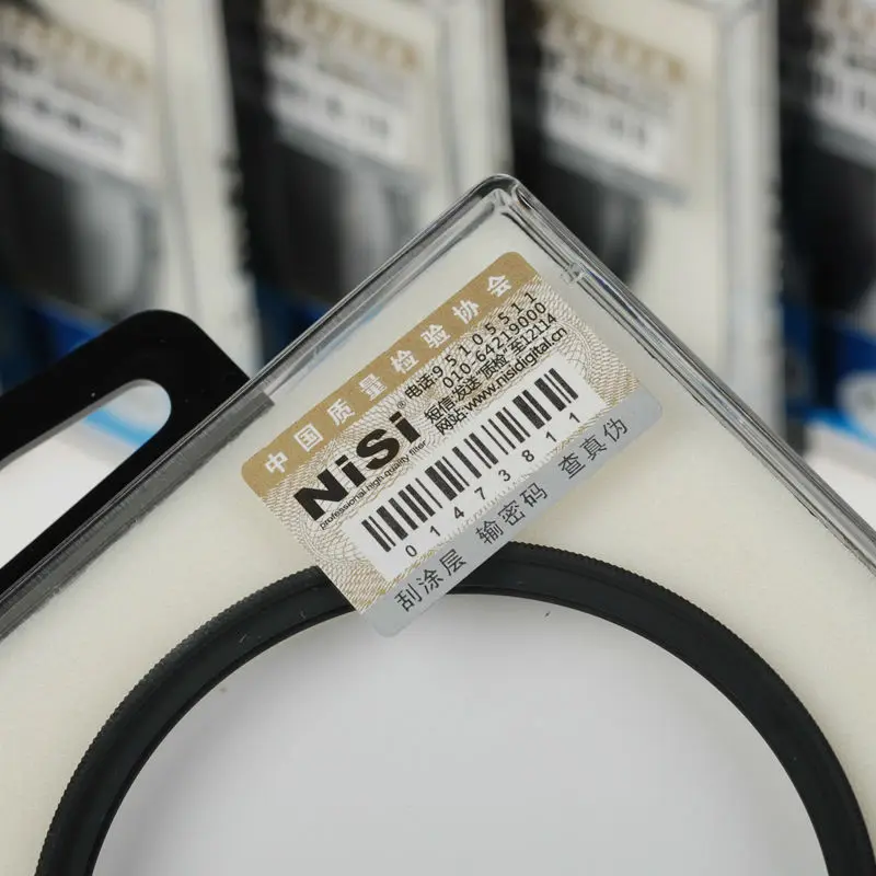 Nisi 40 5 мм MC UV DUS ультра тонкий профессиональный фильтр двухсторонний 12 слоев