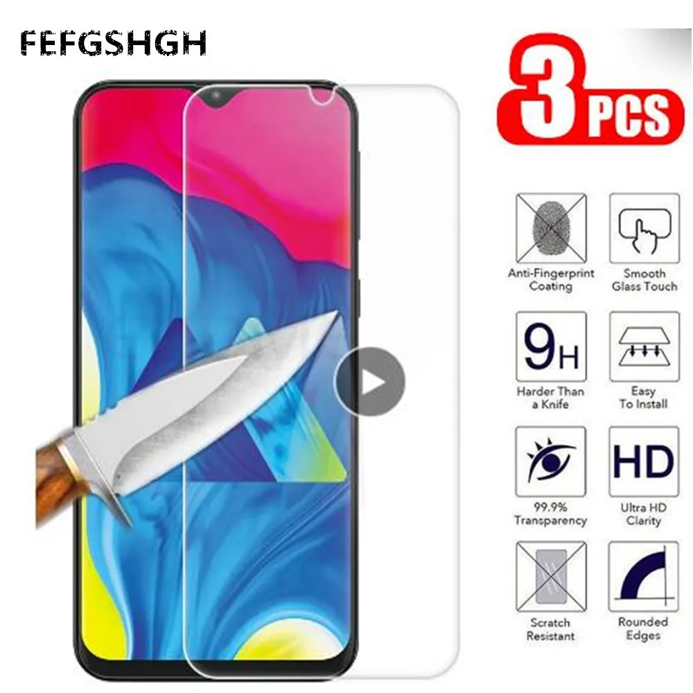 9H закаленное стекло для Samsung Galaxy A10 A30 A50 A20 A40 A60 A70 A80 A90 M10 M20 M30 M40 защита экрана HD