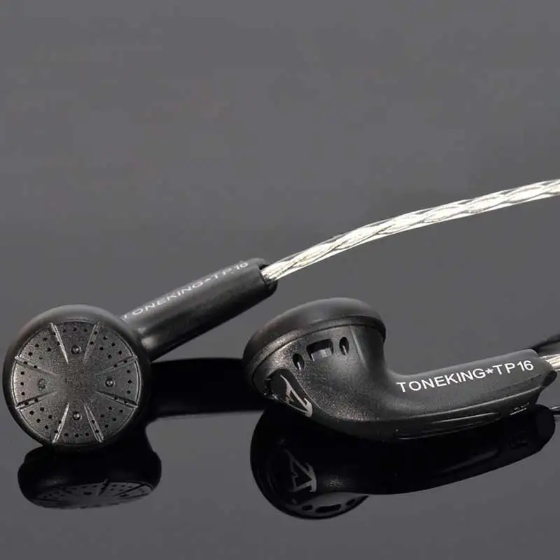 Наушники вкладыши MusicMaker TP16 наушники TONEKING 32 Ом HIFI бас плоская головка разъем Hi Fi
