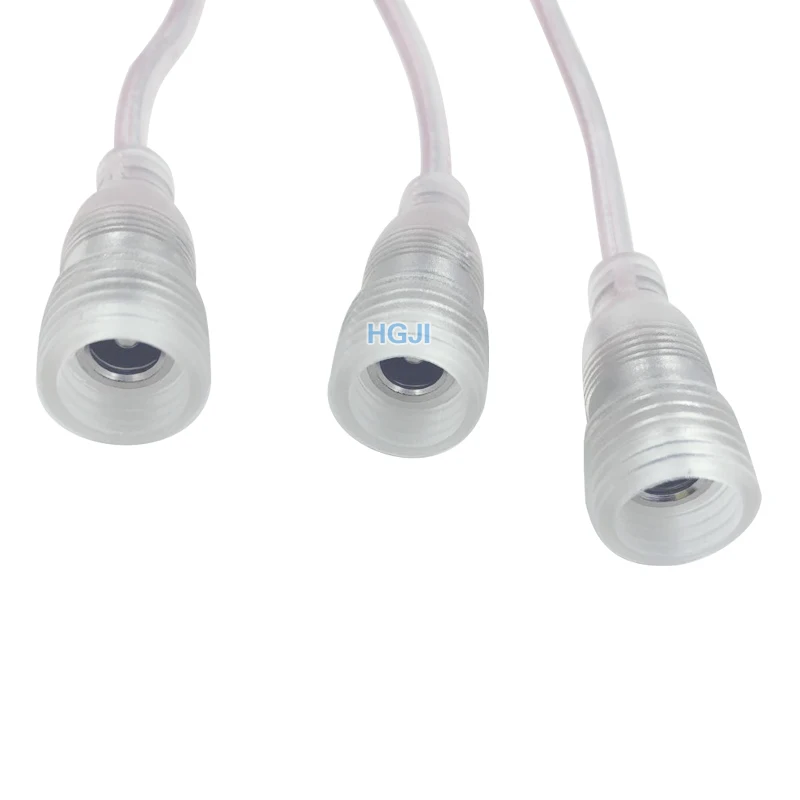 10 пар Бесплатная доставка DC 5 5x2 1 мм IP68 непроницаемый conector 2 pin Кабели клеммы для
