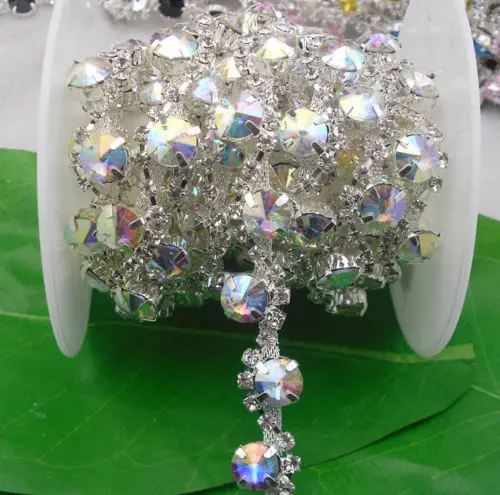 Модная круглая аппликация для костюма 10 мм искусственная Серебряная чашка