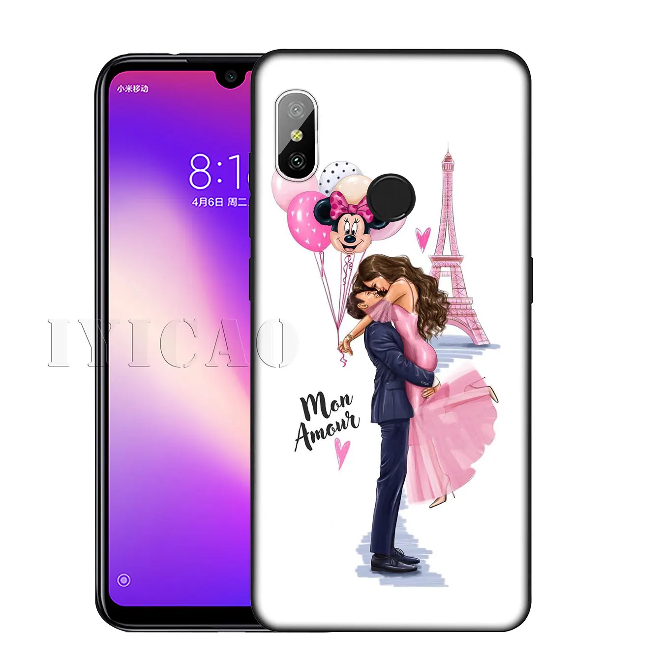 Летний Пляжный Мягкий силиконовый чехол принцессы для девочек Xiaomi Redmi K30 K20 8A 7A 6A 5A