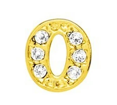 Оптовая продажа 20 шт./лот буквы алфавита золотого цвета выбор от N до Z плавающий