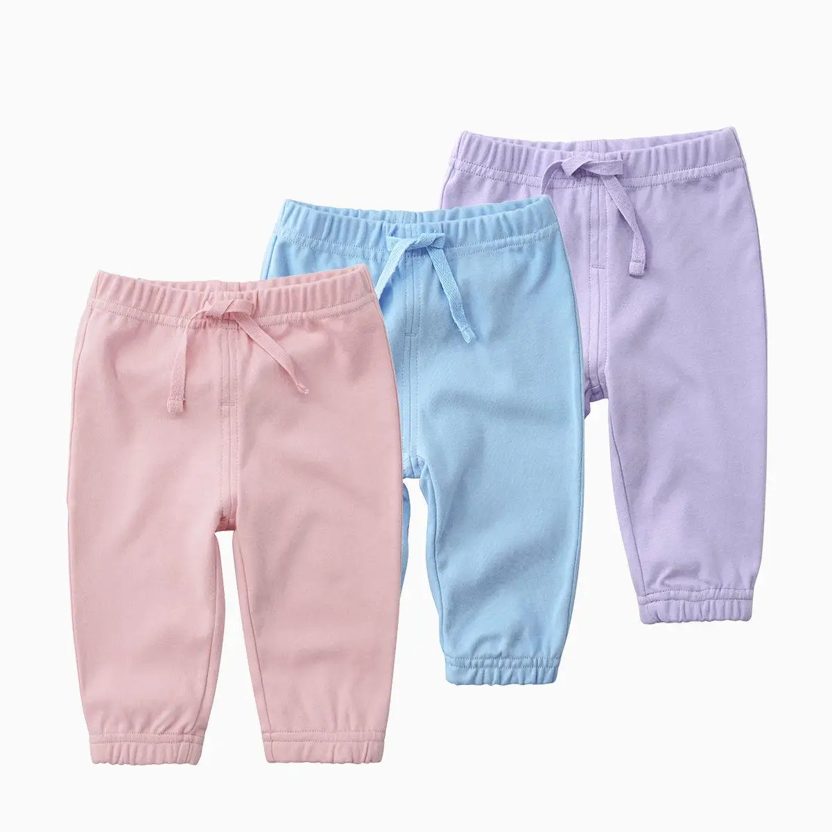 2022 new bornBaby Pants Drawstring Casual children Leggings soft 100% cotton baby girl dress fashion kid daily infantil | Детская одежда