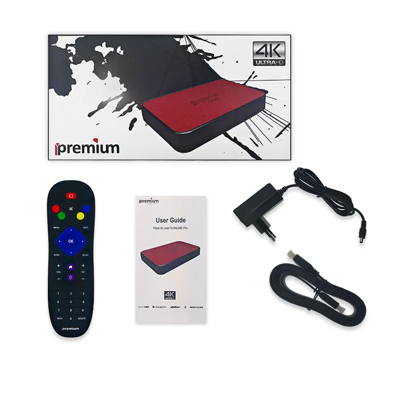 2 шт./лот DHL Бесплатная Новинка TVonlinepro коробка Ipremium Amlogic S905X 4K Bluetooth YouPorn Dream IPTV