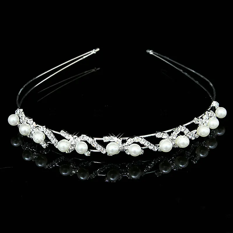 Тиара для свадьбы с цветами Элегантные украшения волос кристаллами 12 видов