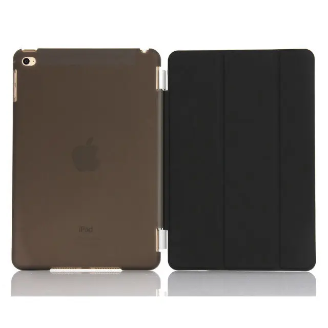 RYGOU для Apple iPad mini 4 искусственная кожа магнитный передний умный чехол + кристально