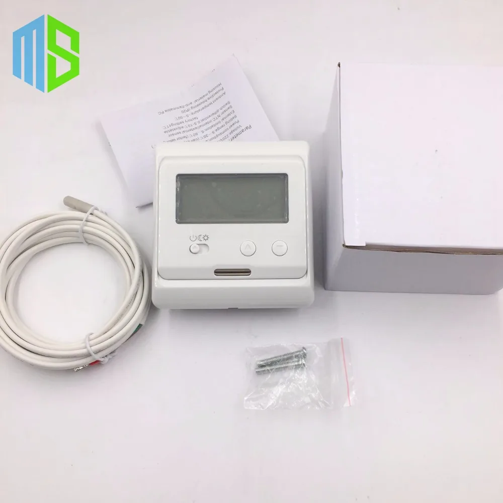 Цифровой термостат для теплого пола с ЖК дисплеем 220 В 16 А|thermocouple controller|thermocouple
