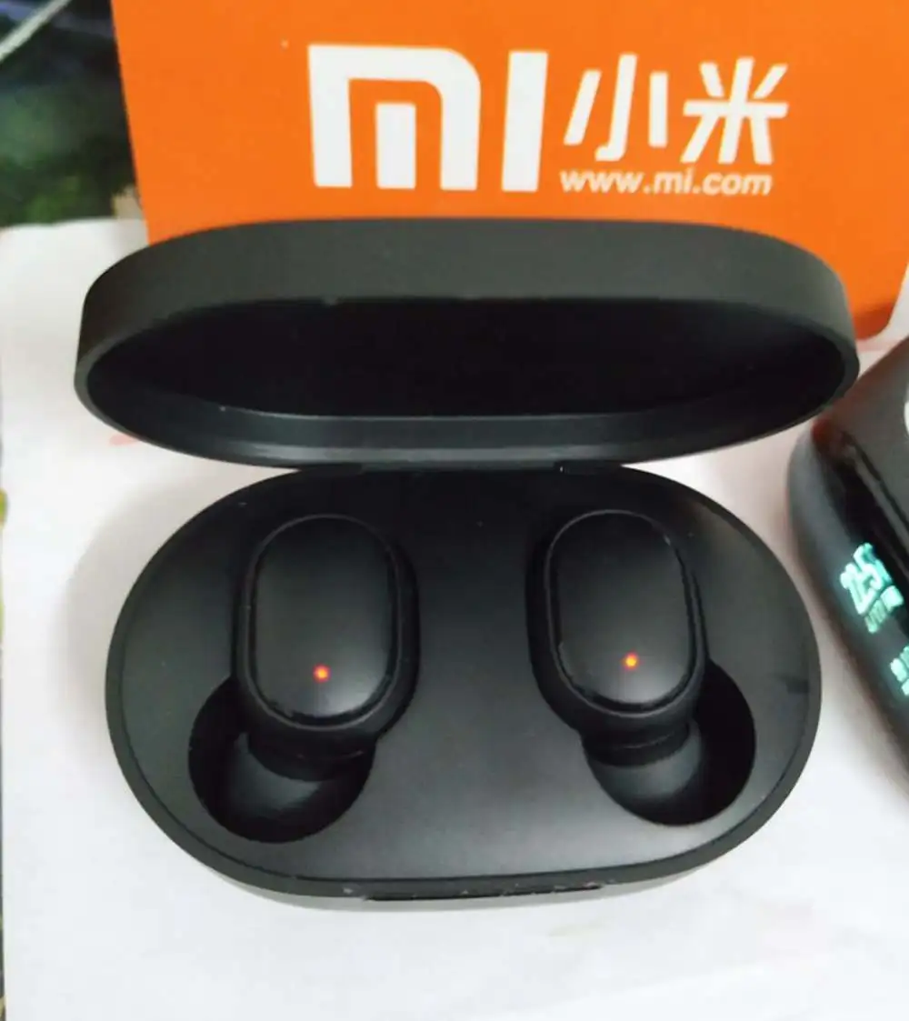 Оригинальные беспроводные наушники Xiaomi Redmi Airdots True, голосовое управление, Bluetooth 5,0, шумоподавление, управление краном, зарядная коробка, вкладыши