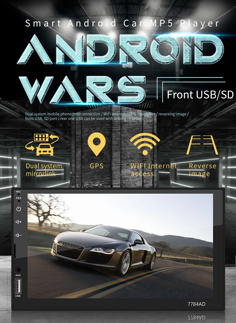SWM радио 2 Din Android gps навигация Кассетный плеер " Mirrorlink Bluetooth рулевое колесо управление Автомобильный Аудио Стерео Авторадио