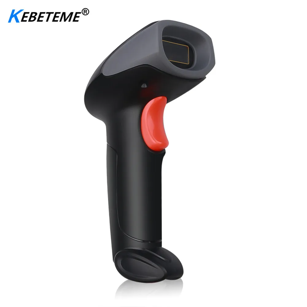 KEBETEME высокоскоростной USB проводной ручной сканер штрих-кода считыватель 1D для POS