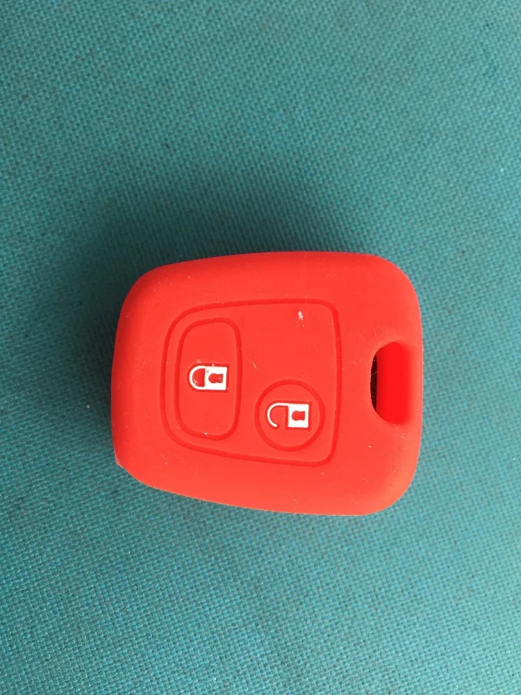 Pusakieyy 1 шт. новый силиконовый чехол для Peugeot 206 307 207 408 Citroen c2 c3 c4 Toyota Aygo мягкий 2