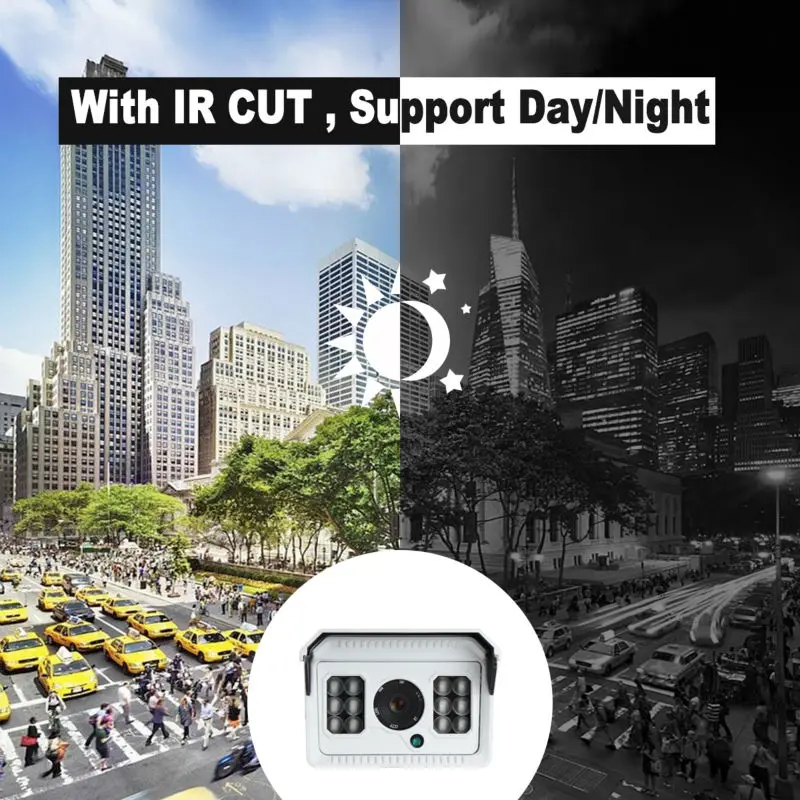 Jooan 1200TVL Sony CCD CCTV Камера хорошего ночного видения Водонепроницаемый безопасности