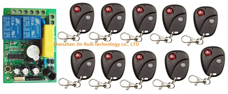 

AC 220 V 2ch Интеллектуальные бытовые беспроводные системы беспроводные переключатель дистанционного управления 1 * приемник и 10 * передатчик пр...