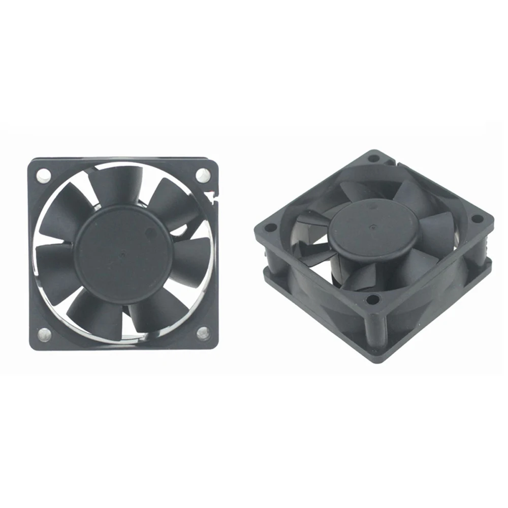 

DC 12V 24V 6CM 60X60X25 Бесщеточный Охлаждающий вентилятор
