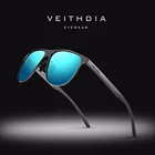 Солнцезащитные очки унисекс VEITHDIA, из нержавеющей стали, с поляризационными стеклами, степень защиты UV400, 3920