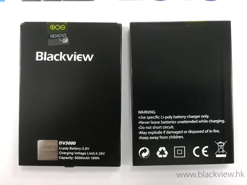 Новый оригинальный Blackview BV5000 5000 mAh литий ионный Резервное копирование Батарея