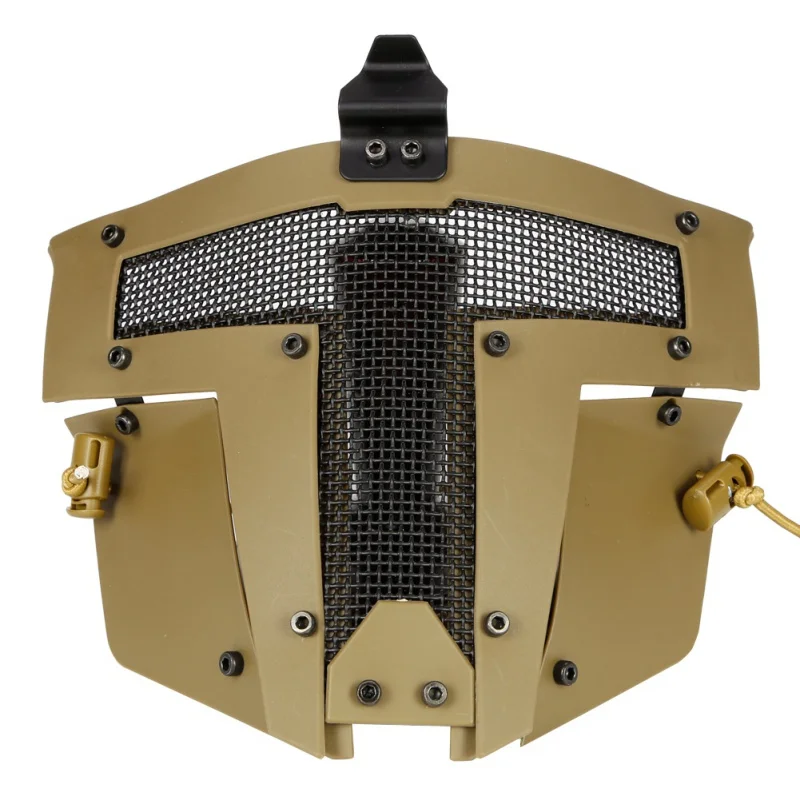 Полнолицевая тактическая велосипедная маска нового типа страйкбола SPT Mesh Sparta combat