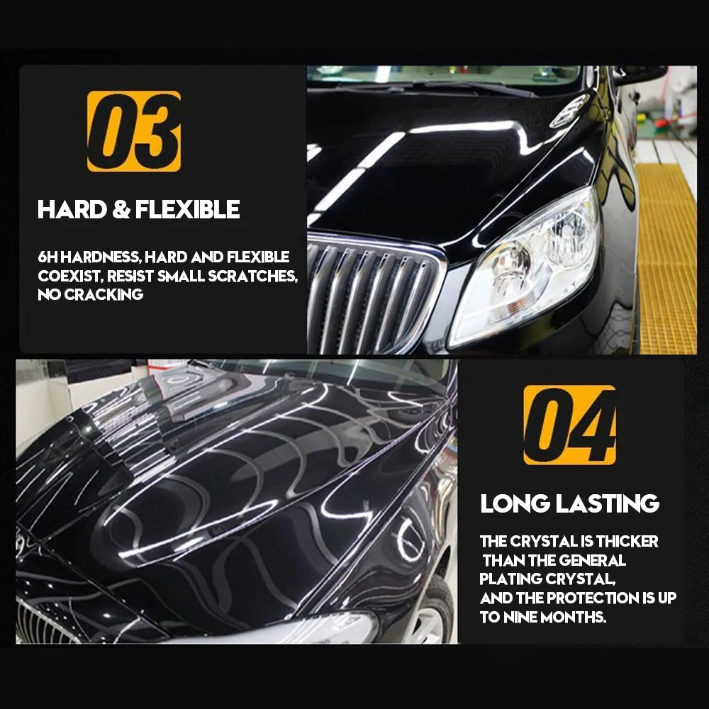 9H Автомобильная нано самоочищающаяся кристальная супер гидрофобная и