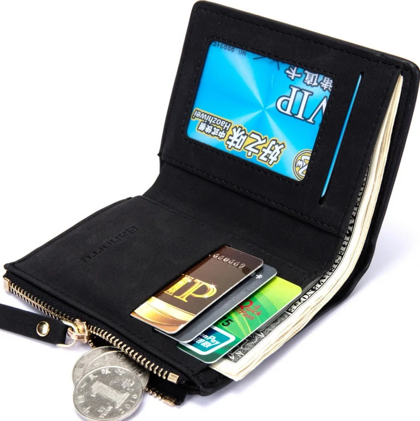 HUIMENG Dollar Price with Coin Bag zipper new men wallets mens wallet small money purses Wallets Good Design Top Men Thin Wallet | Багаж и