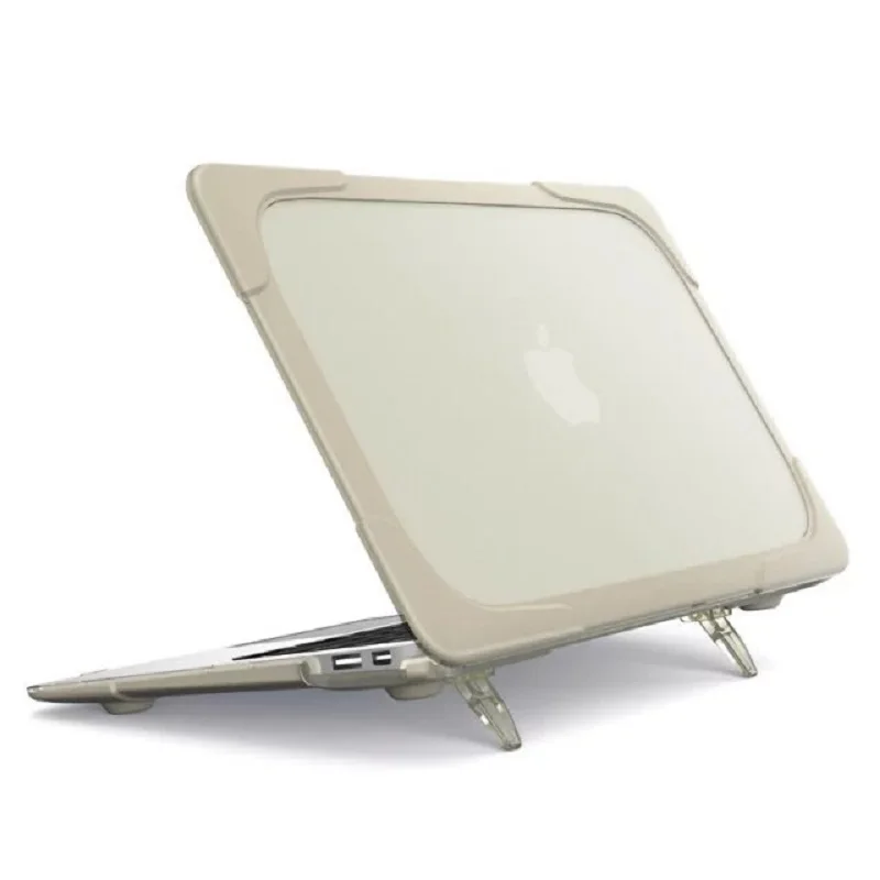 Твердый жесткий чехол из ПВХ для MacBook Air 11 ноутбука подставка Macbook A1465 A1370