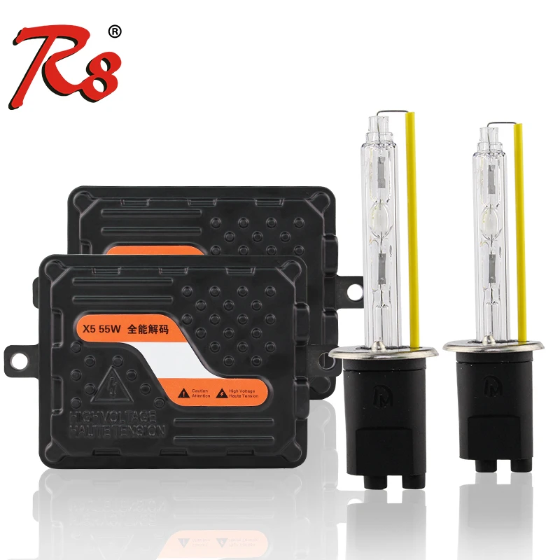 X5 EMC Canbus 12 В 55 Вт H1 H7 H11 HB3 HB4 9012 881 HID ксеноновые лампы Комплект Тонкий Балласт