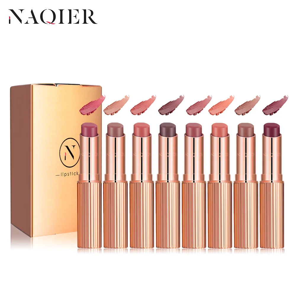 NAQIER 8 шт./компл. матовая губная помада набор для макияжа водонепроницаемый