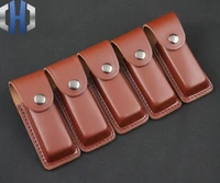 high end packaging holster leather knives packaging gift wrap leather case knife folding sheath